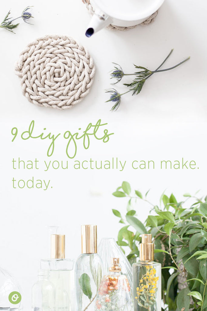 Last Minute DIY Gifts You Can Actually Make TODAY