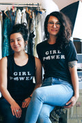 Girl Power Black Unisex T-shirt