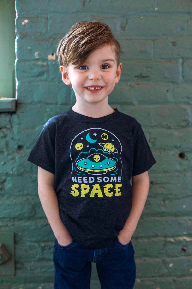 Need Some Space Triblend Black Toddler T-shirt
