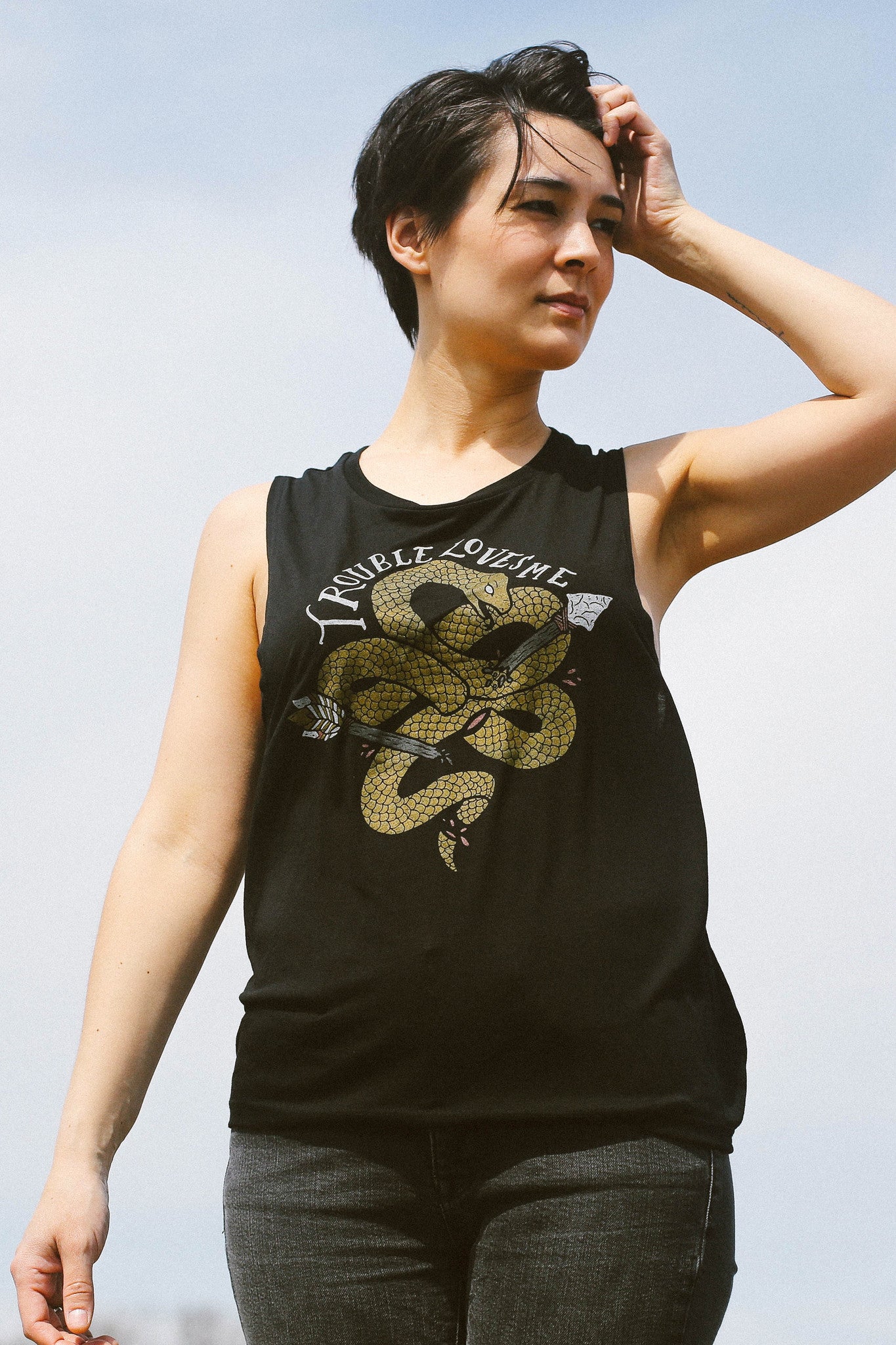 Don't Tread On Me American Flag Snake T-Shirt (O Don't Tread On Me American Flag Snake T-Shirt (O