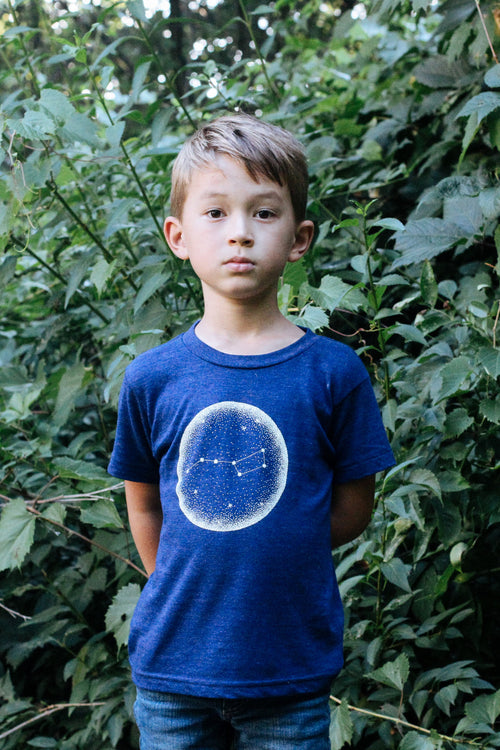 Little Dipper Triblend Indigo Toddler T-shirt