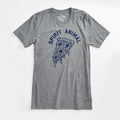 Spirit Animal Pizza Triblend Grey Unisex T-shirt